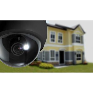 Pack 4 Cámara Falsa Domo Vigilancia Realista Sin Cable Aa