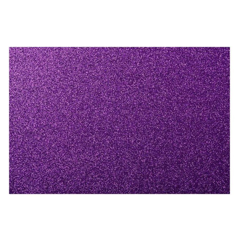 Goma Eva Glitter 40x60cm 2 Mm Morada Torre image number 0.0