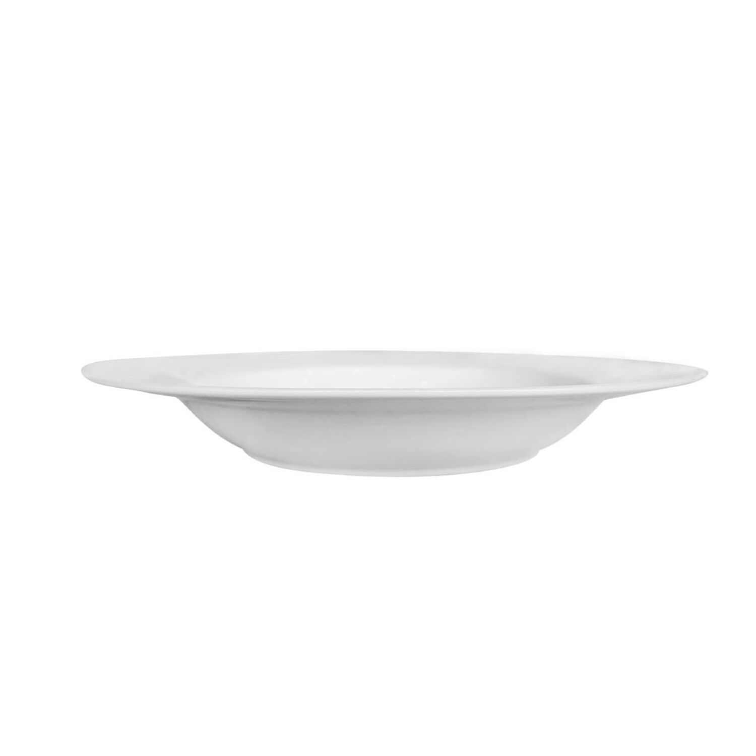 Set De 6 Platos Porcelana Hondo Borde Ancho 23 Cm Linea Padua image number 2.0