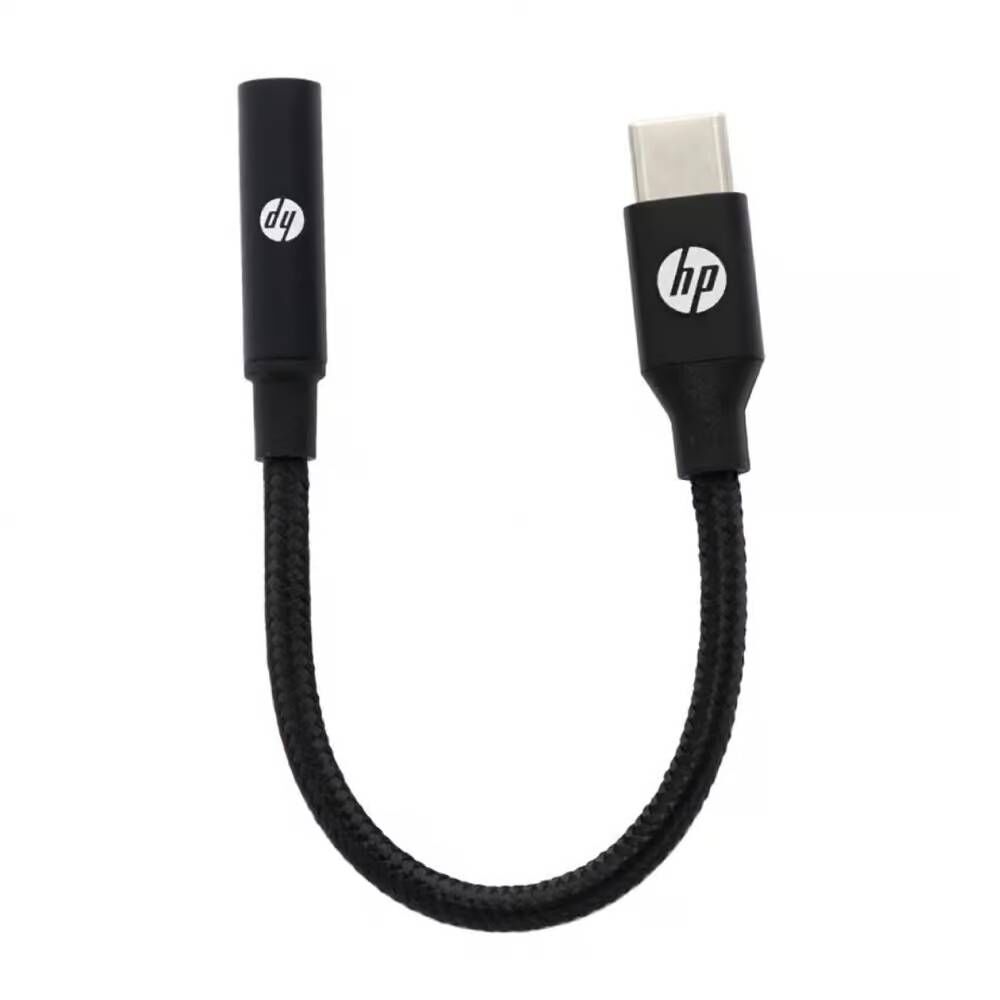 Adaptador De Audio Hp Dhc-tc131 Usb-c A 3,5mm Trenzado Negro image number 2.0