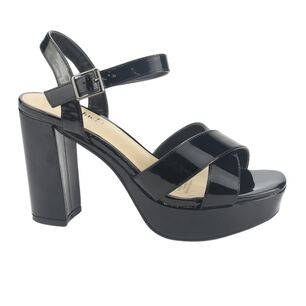 Sandalia Chalada Mujer Vina-1 Negro Fiesta