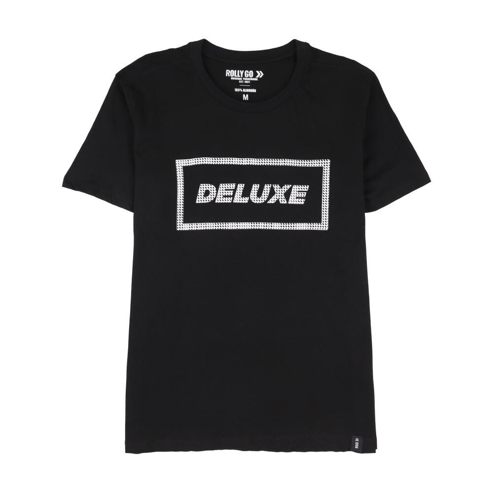 Polera Estampada Manga Corta Cuello Redondo Hombre Rolly Go image number 0.0