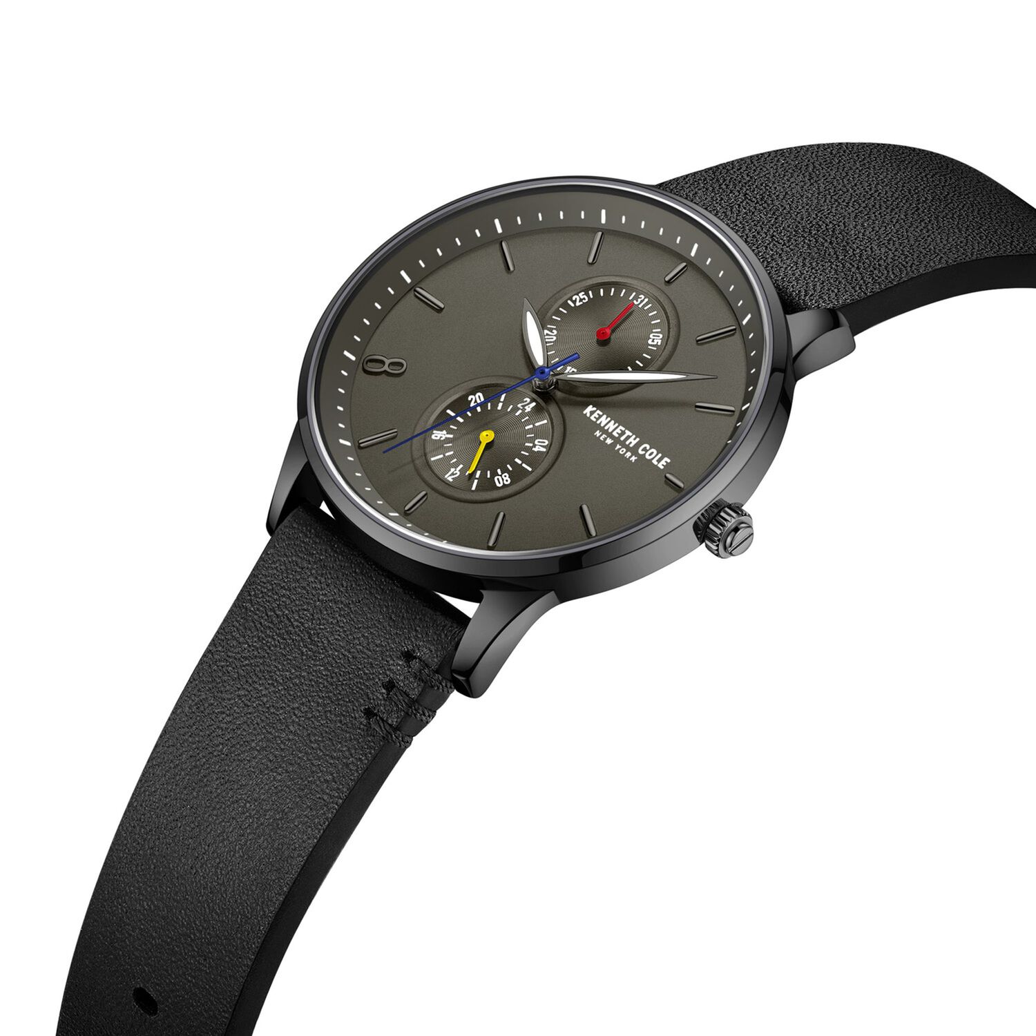 Reloj Kenneth Cole New York Kcwgf2233403 Negro image number 2.0