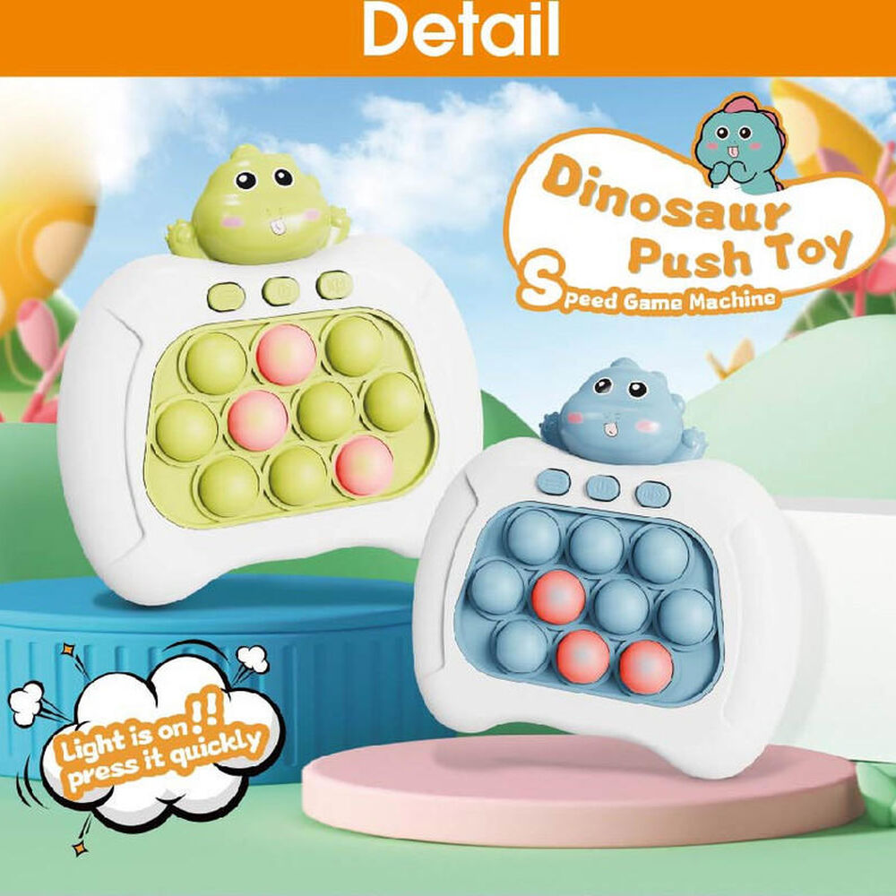 Juego Electronico Pop Its Juguete Antiestres Dinosaurio image number 3.0