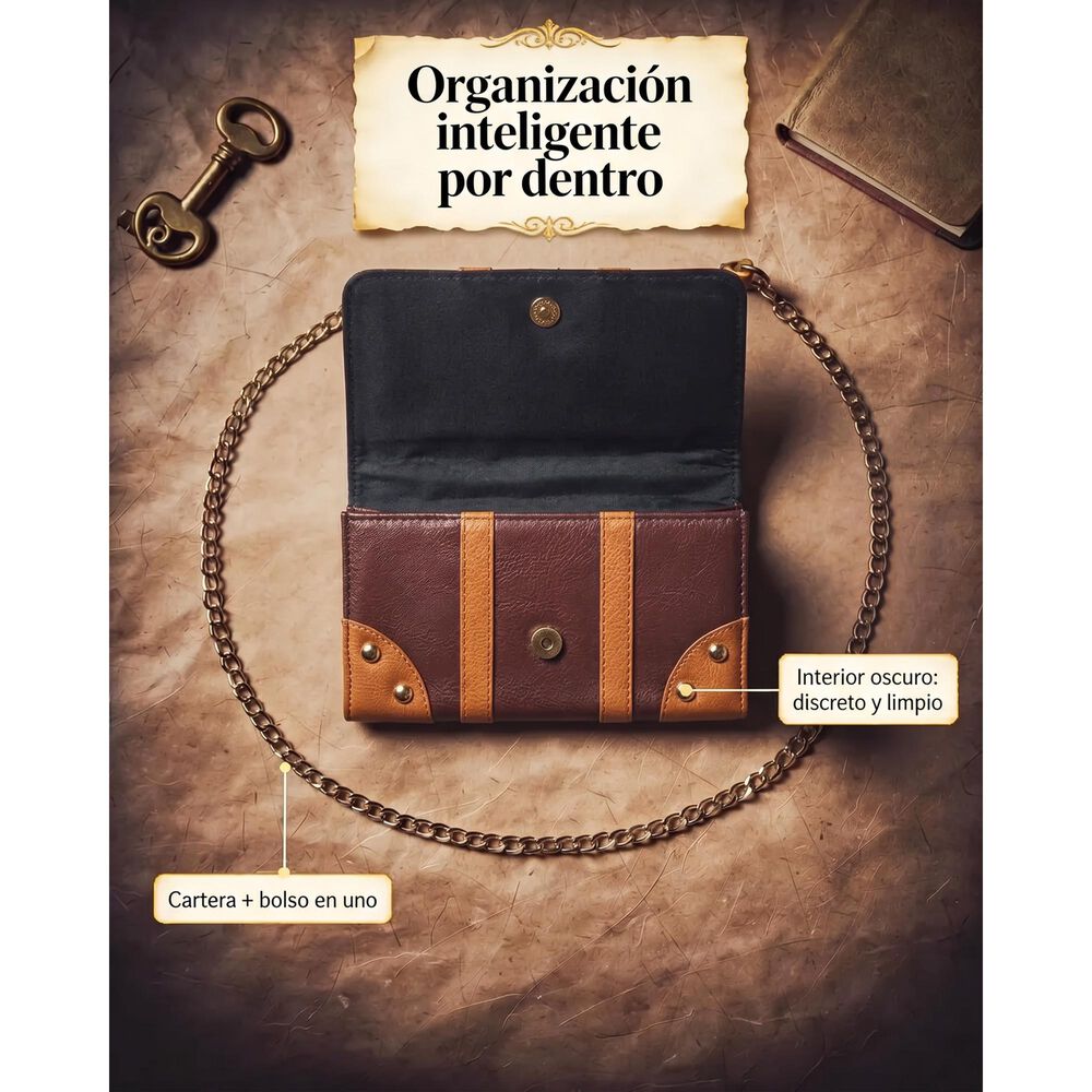 Cartera Bolso Hogwarts Harry Potter image number 6.0