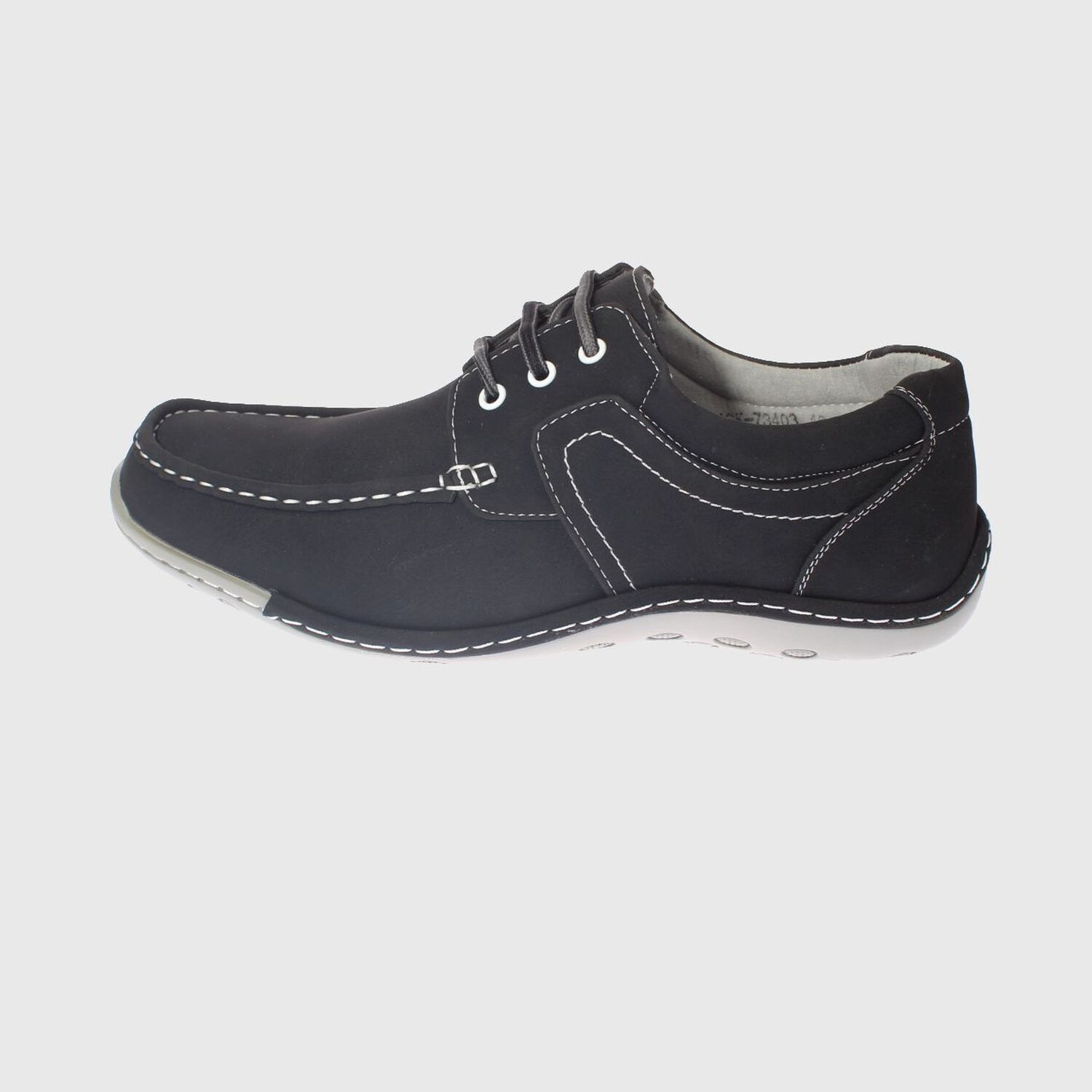 Zapato Casual Negro V&iacute;a Franca Art. 8ask73403black image number 4.0