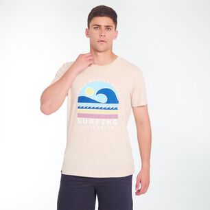 Polera Estampada Manga Corta Cuello Redondo Hombre Ocean Pacific