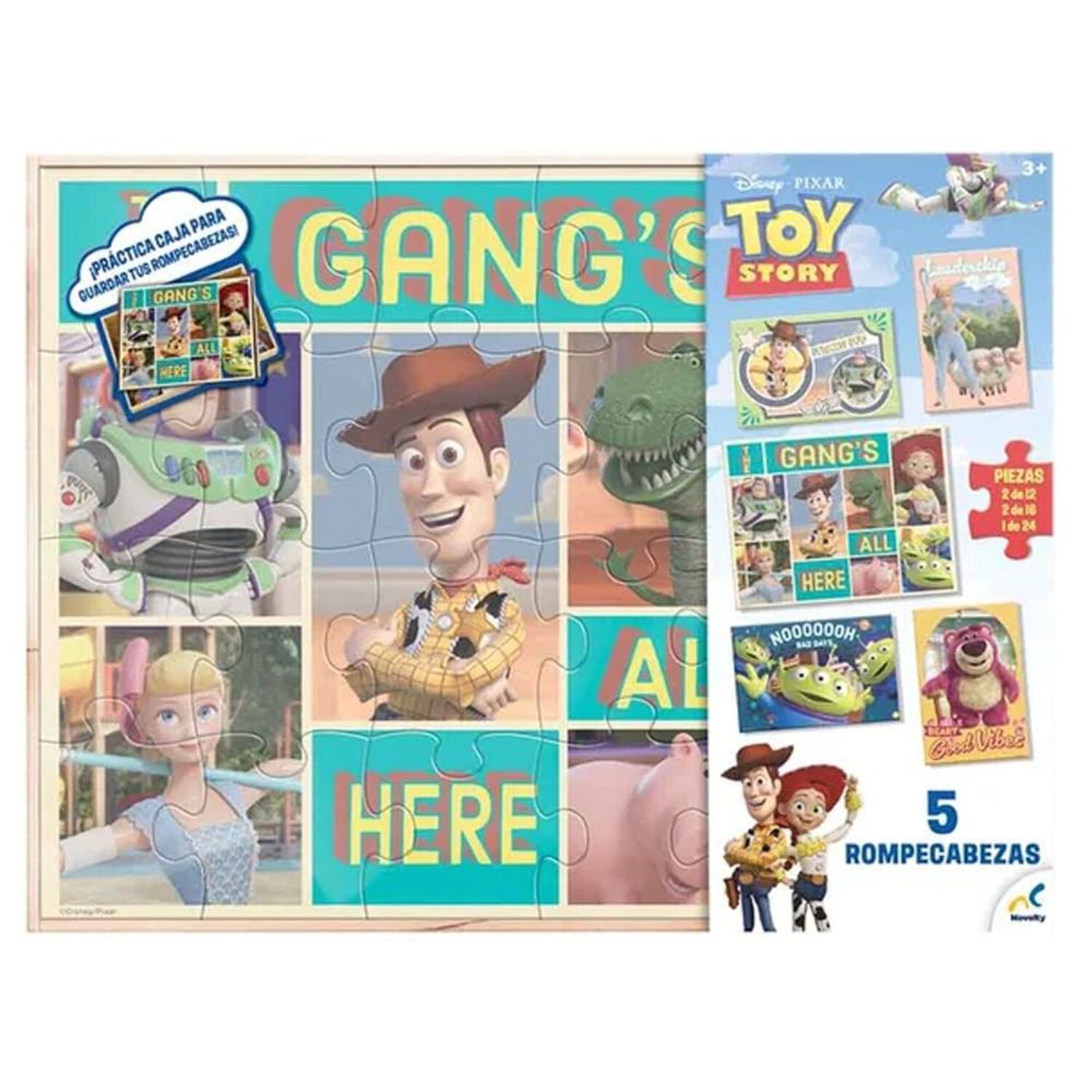 Set De Puzzles Toy Story image number 3.0