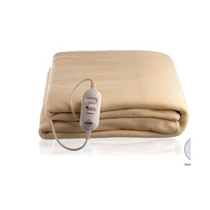 Calienta Cama 1 Plaza 150x80cm Poliester Beige Gama