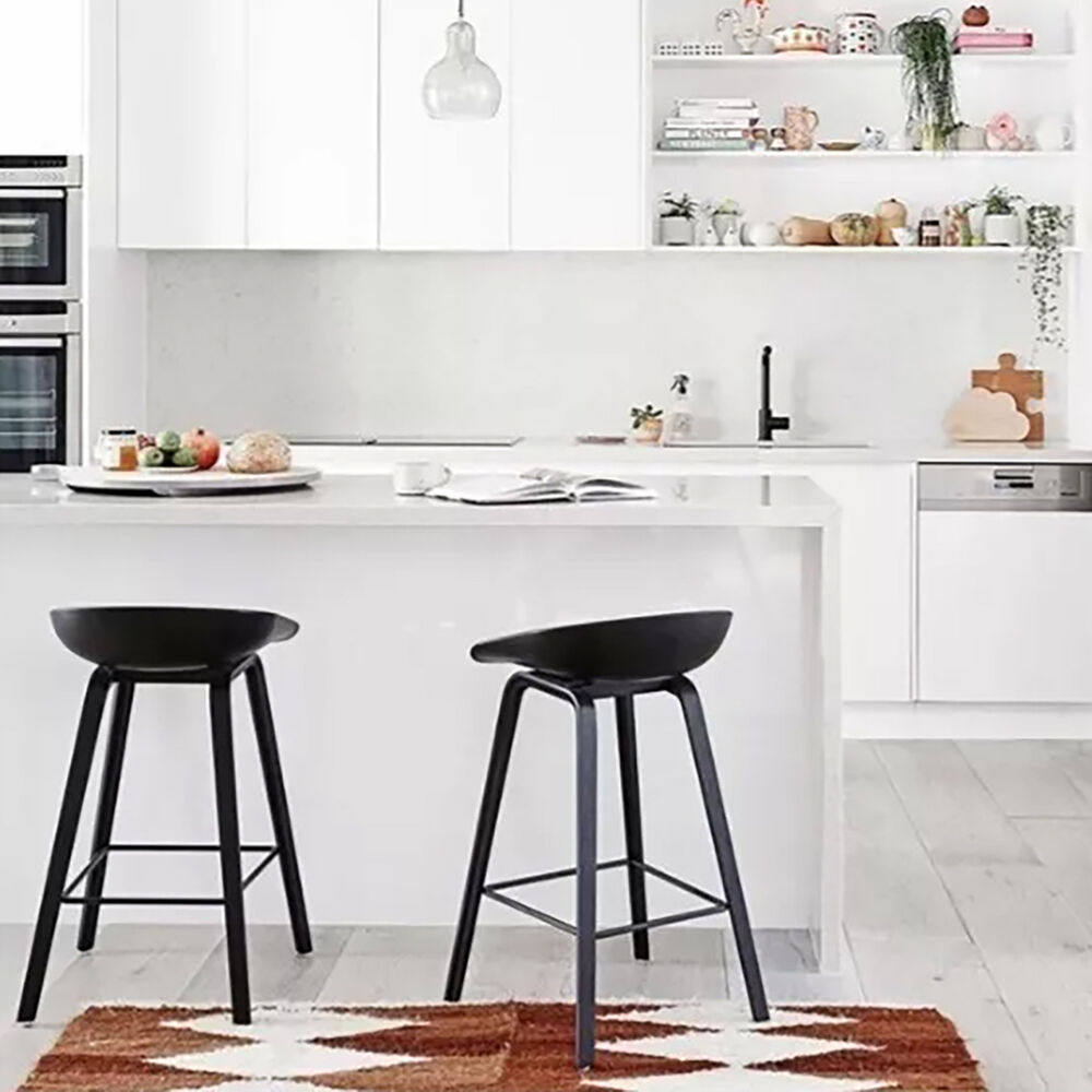 Pack 4 Pisos De Bar Estilo N&oacute;rdico Negro image number 5.0