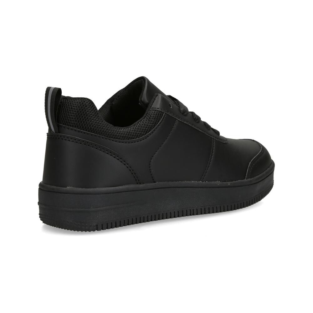 Zapato Escolar Legal Street Unisex Negro image number 3.0