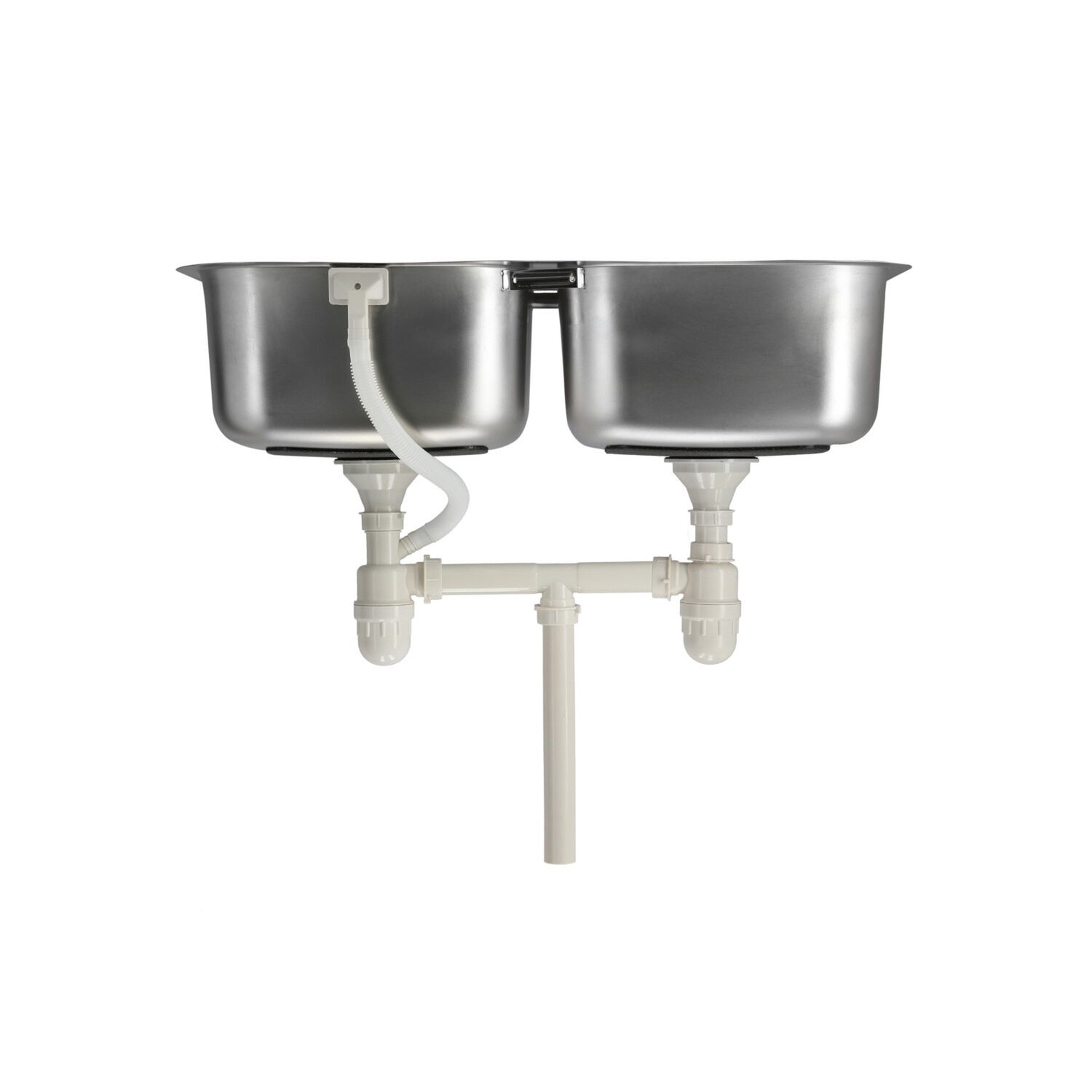Lavaplatos Doble Bajo Cubierta 820 X 460 Splendid Acero Inox image number 9.0