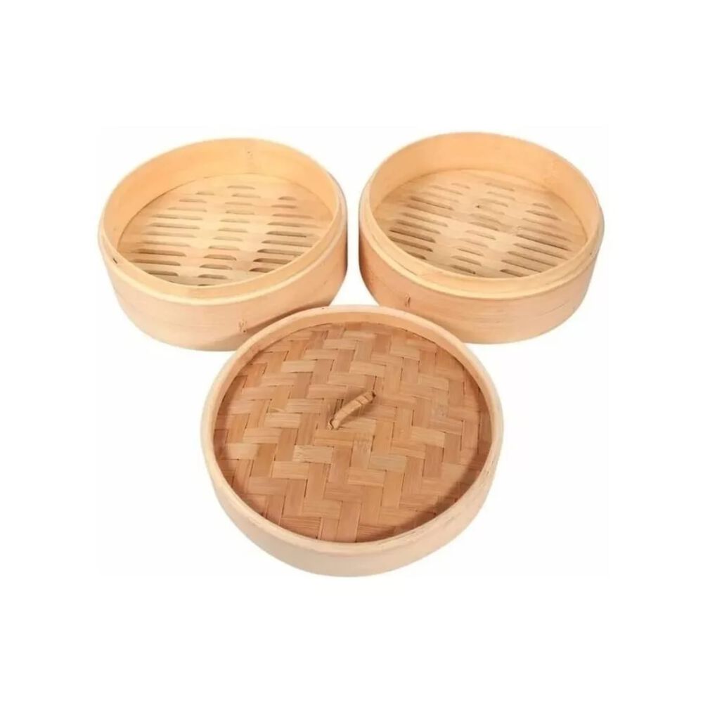 Vaporera De Bambú De 2 Niveles 20cm image number 3.0