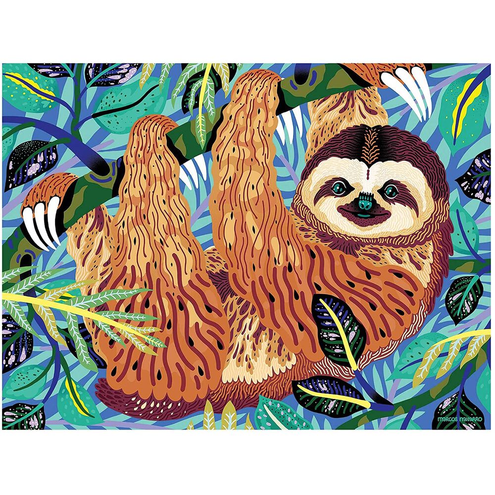 Puzzle 300pcs Perezoso Pigmeo Peligro De Extinci&oacute;n Mudpuppy image number 0.0