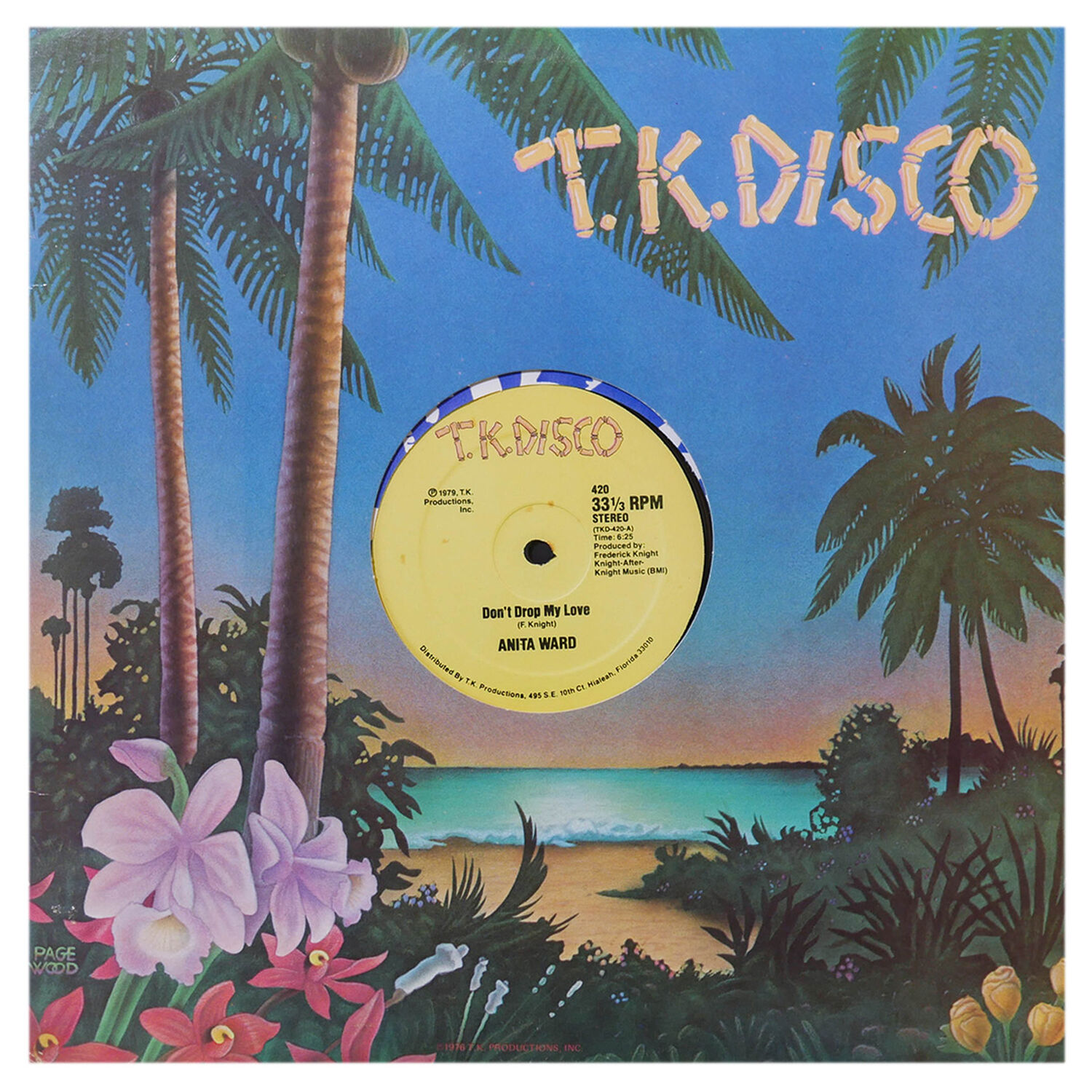 Anita Ward - Don't Drop My Love | 12" Maxi Single Usado image number 0.0