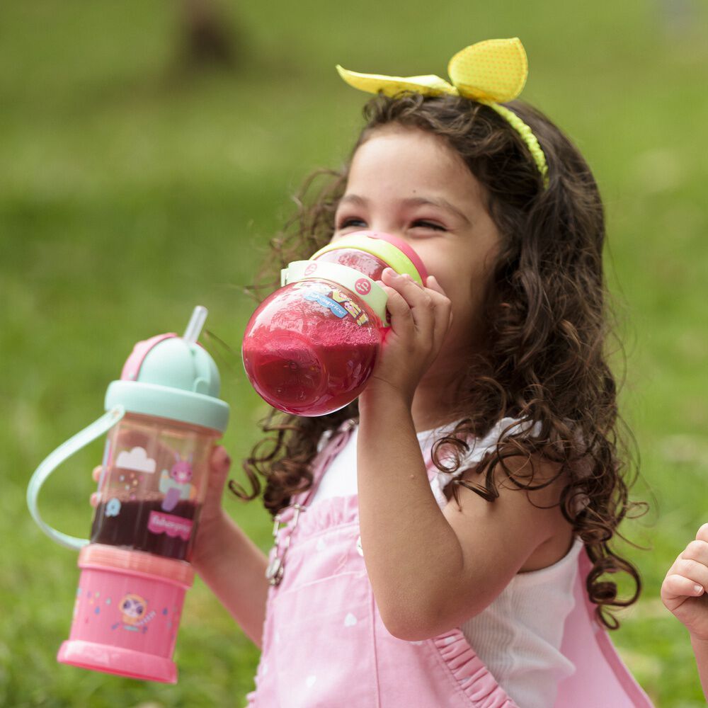 Vaso Bombilla Fisher Price Playful 360 Ml Rosa Bb1019 image number 4.0
