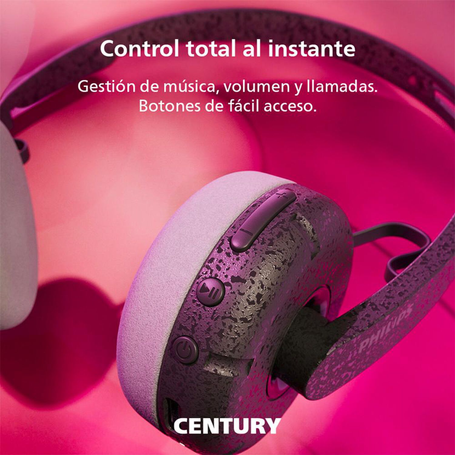 Aud&iacute;fonos Bluetooth Philips Tah2000bk image number 10.0