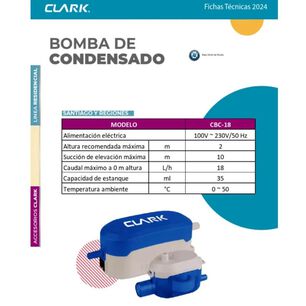 Bomba De Condensado Clark 18lts