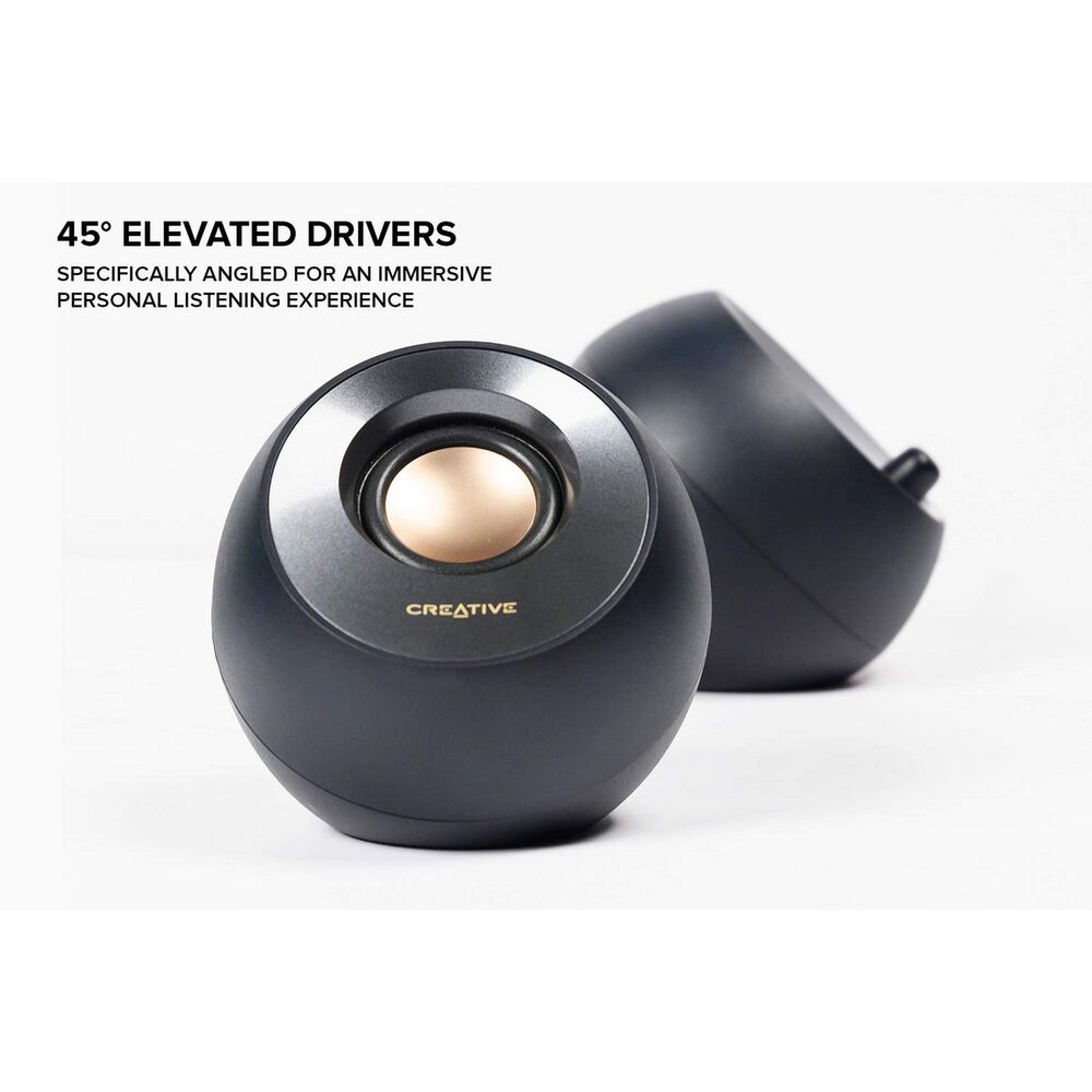 Parlantes Altavoces Creative Pebble V2 8w Negro image number 2.0