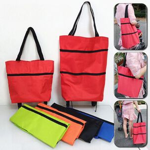 Carrito De Compras Bolsa Con Ruedas Multiusos Plegable