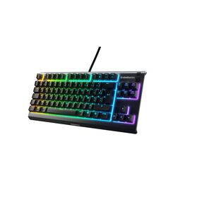 Teclado Gamer Steelseries Apex 3 Tkl Rgb Whisper-quiet Negro