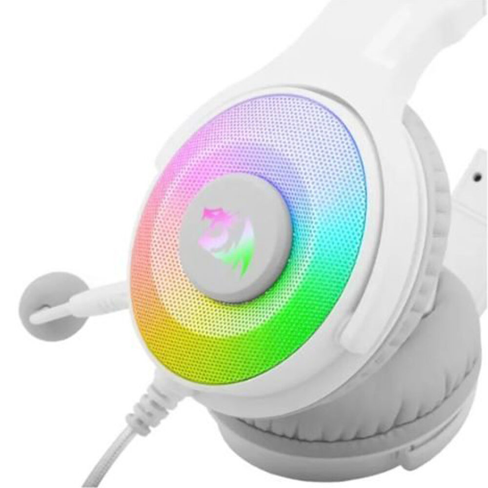 Audifono Gamer Redragon H350w Pandora White Rgb- Crazygames image number 2.0