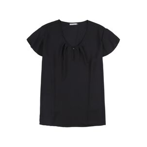 Blusa Manga Corta Cuello Redondo Mujer Lesage