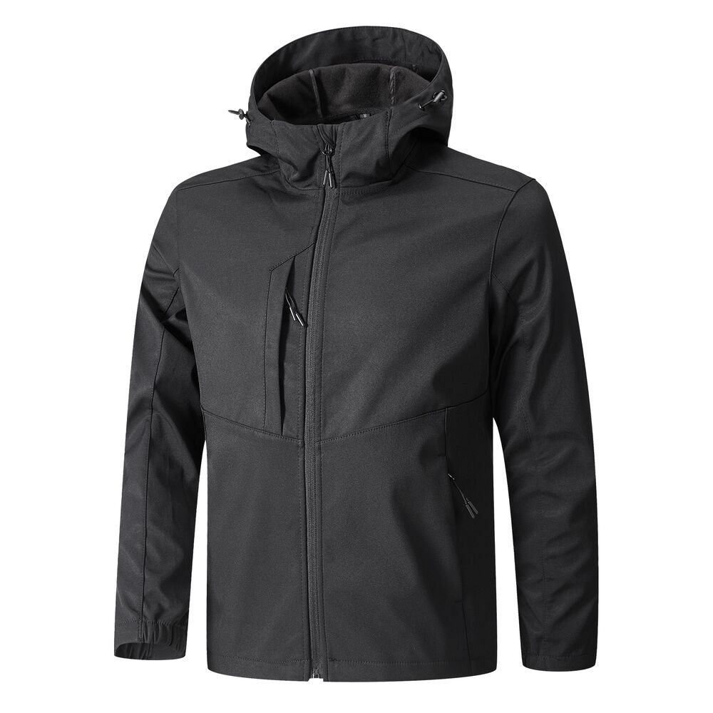 Chaqueta Softshell Con Gorro Chilote Hombre image number 2.0