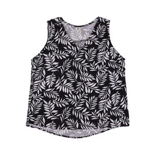 Blusa Lisa Regular Sin Mangas Cuello V Mujer Geeps