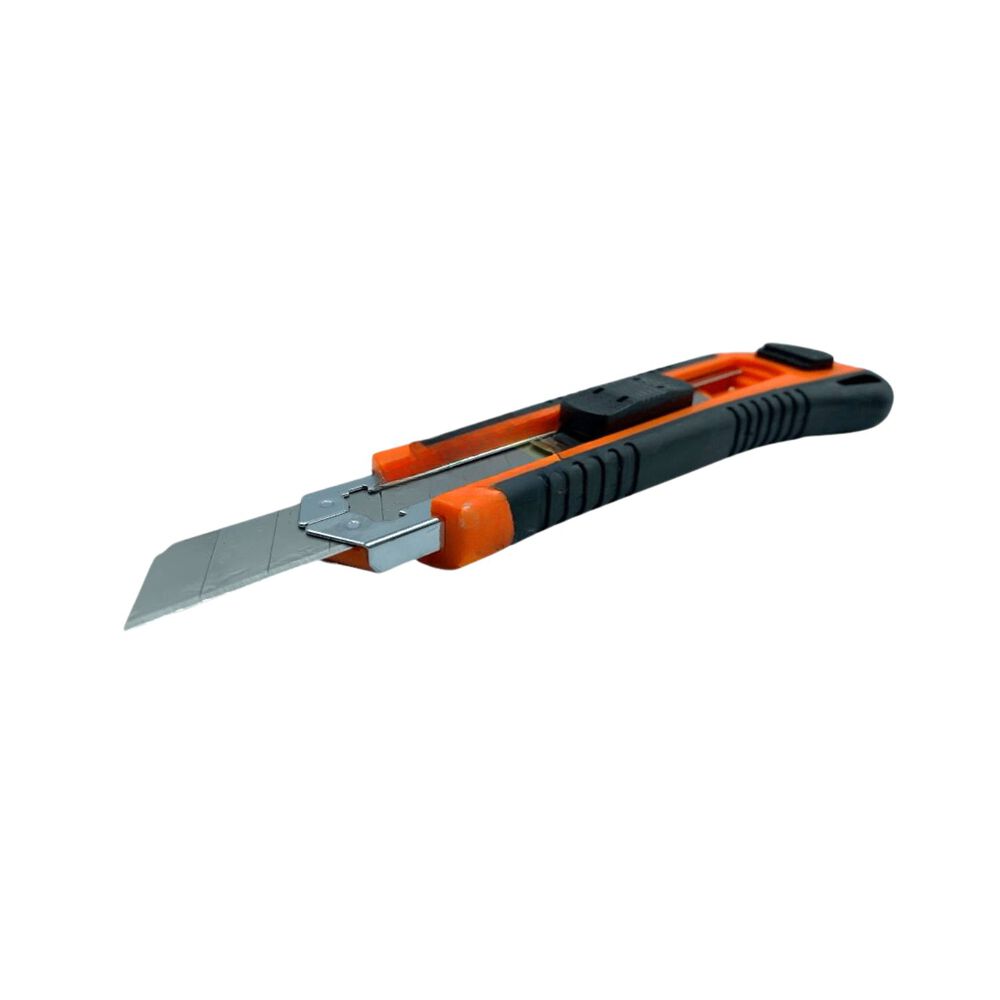 Cuchillo Cartonero Asaki Con 3 Repuestos Trabajo Cartonero image number 1.0