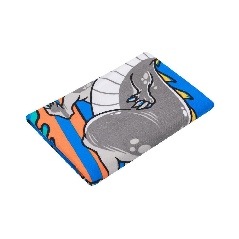 Toalla De Playa Con Bolso Casaideal Kids Dino / 70 X 140 Cm image number 8.0