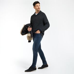 Sweater Regular Cuello V Cruzado Hombre Peroe