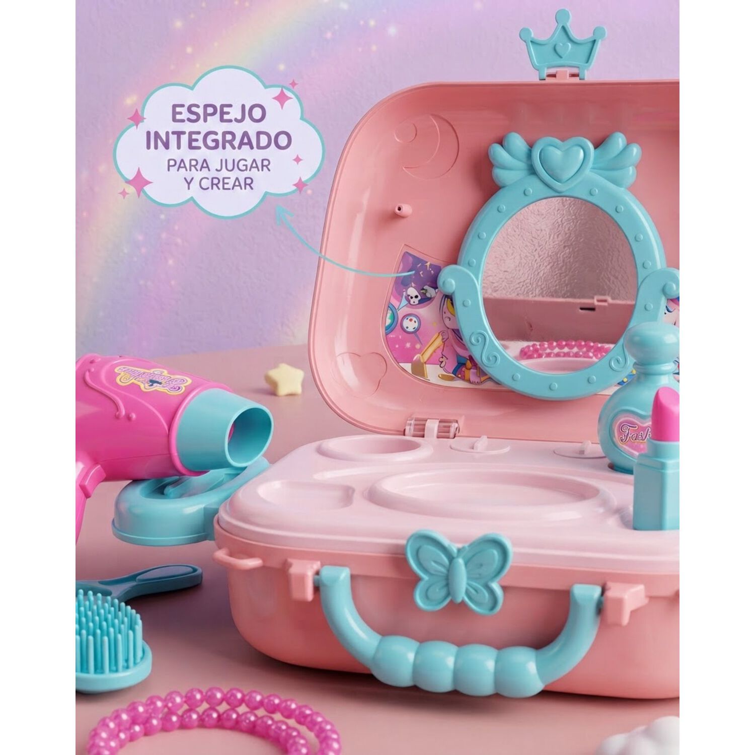 Juguete Kit Belleza Unicornio Para Ni&ntilde;as image number 1.0