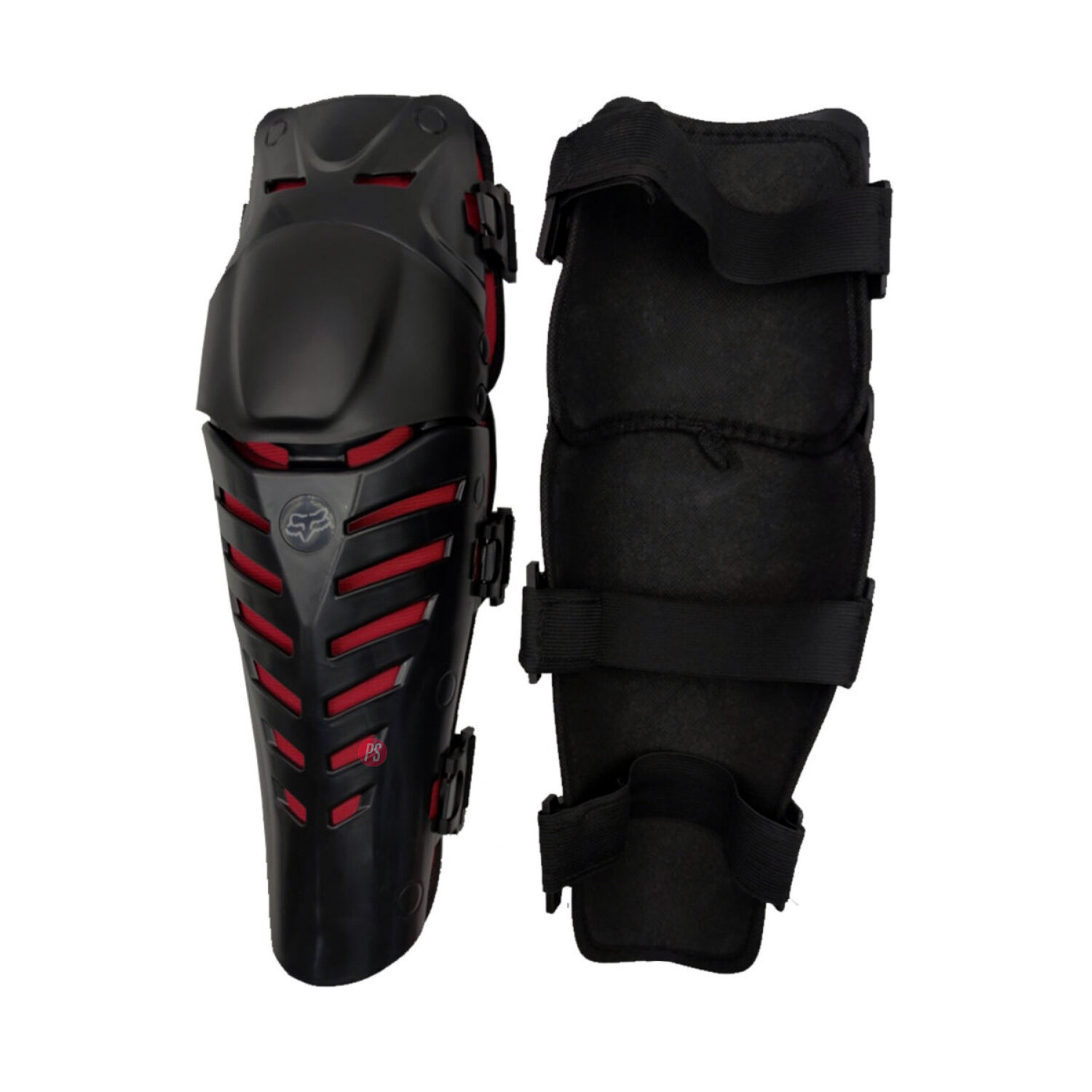 Rodilleras Flexibles Con Tacos Met&aacute;licos Para Motos - Ps image number 2.0
