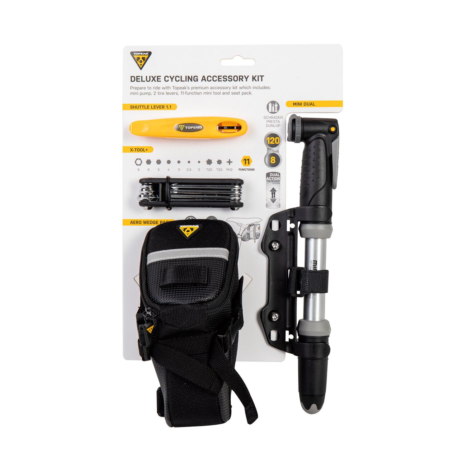 Kit Topeak Deluxe Cycling 4 Piezas image number 3.0