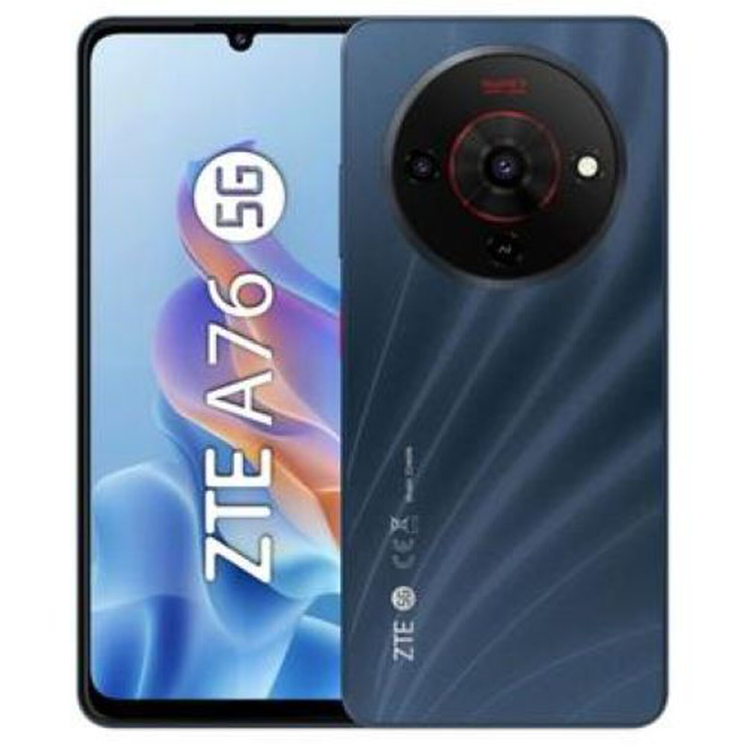 Smartphone Zte Blade A76 5g 128gb 4gb + 4gb Extension Negro