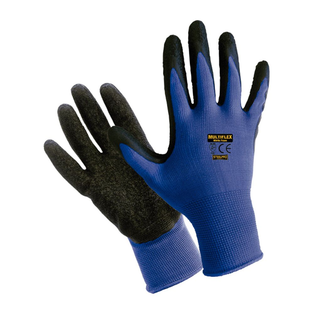 Guante Multiflex Steelpro Poli&eacute;ster Latex image number 0.0