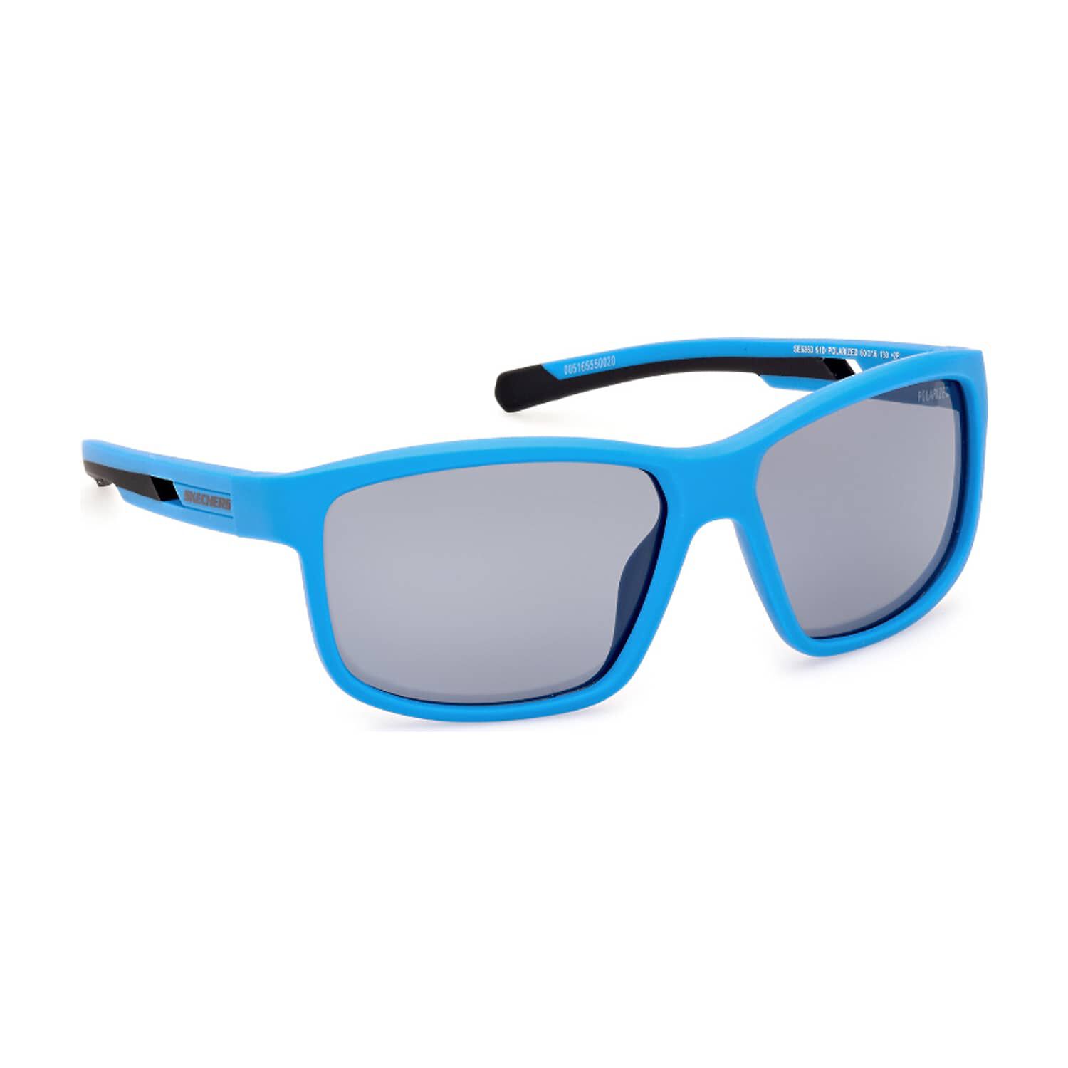 Lentes De Sol Azul Mate Polarizados Skechers image number 7.0