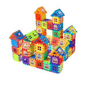 Kit Bloques De Construcción Educativos Niños 150 Piezas