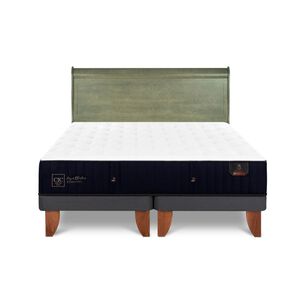 Cama Europea Cic Linea Premium / King / Base Dividida + Respaldo
