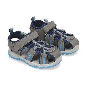 Sandalia Ni&ntilde;o Topsis Grey