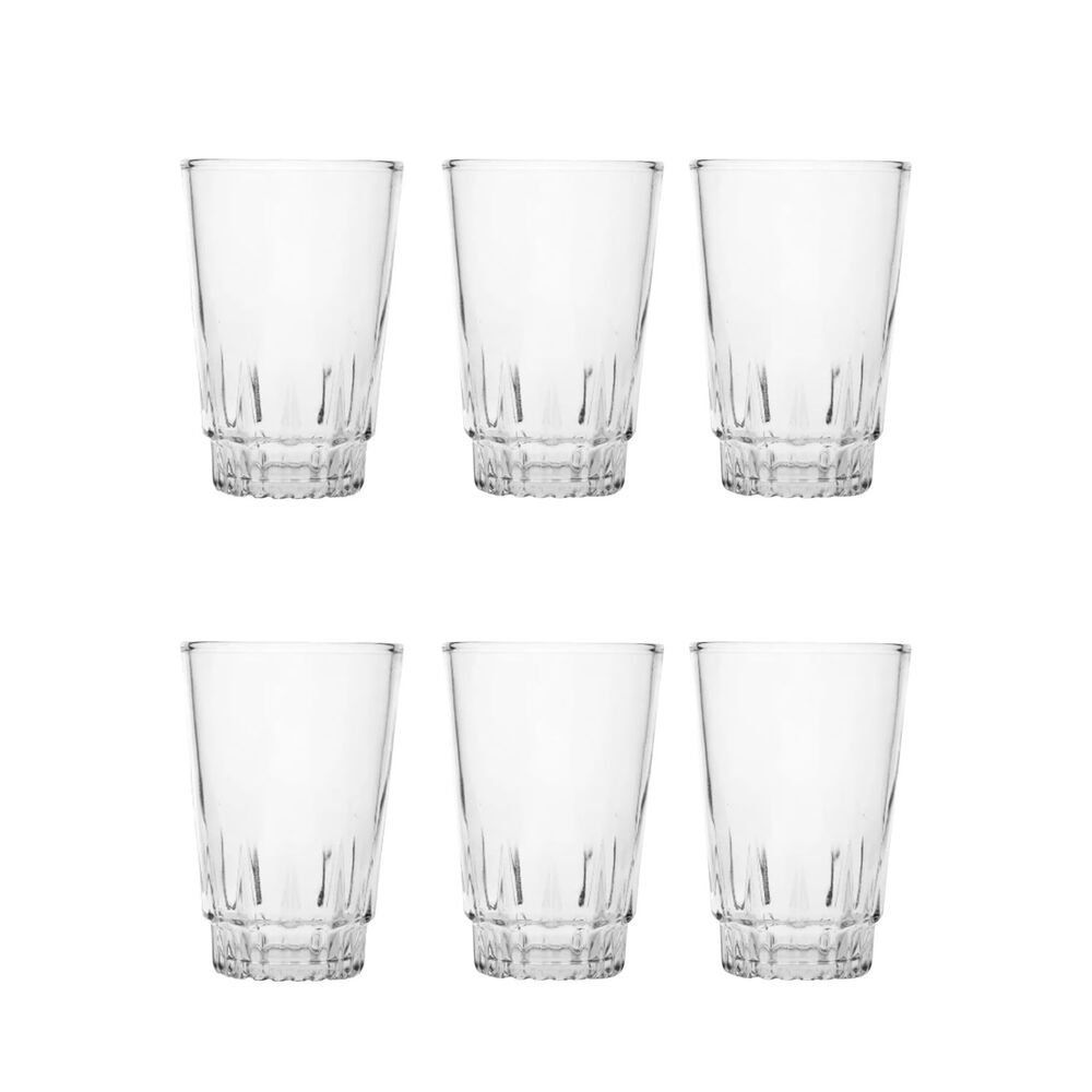 Set 6 Vasos Altos Vegas Jugo 240ml Nadir Cocina Cristaleria image number 0.0
