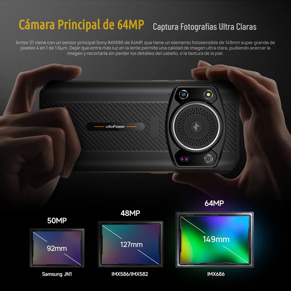 Ulefone Power Armor 21 - Smartphone Resistente Con Sonido Hifi Y Halo Infinito image number 5.0
