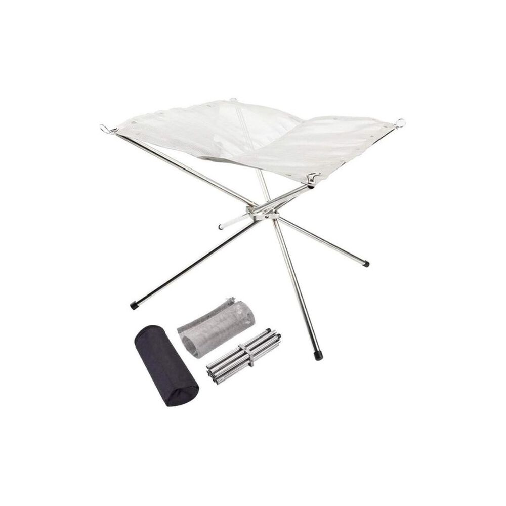 Parrilla Plegable De Acero Inoxidable Portátil Camping image number 0.0