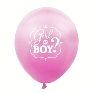Set De Globos Revelaci&oacute;n De Genero Baby Shower
