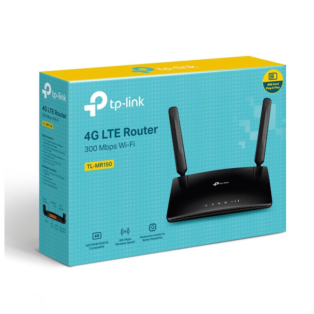 Router Wifi Inalambrico 4g 300mbps Tl-mr150 image number 3.0
