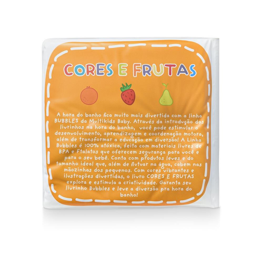 Librito De Baño Multikids Baby Colores Y Frutas Bb1139 image number 3.0