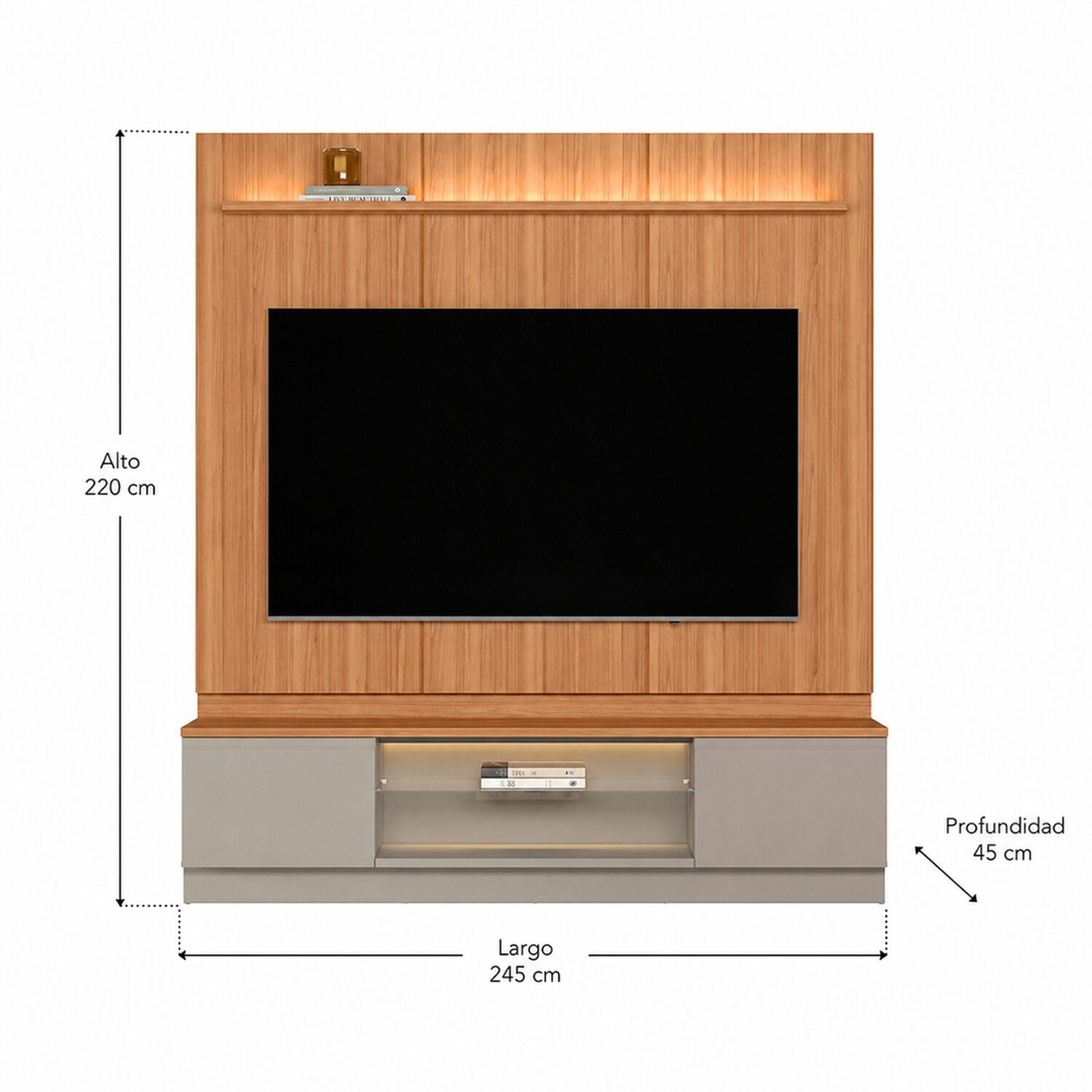 Home Tv Di Poretti Design Magnuss / 2 Cajones image number 3.0