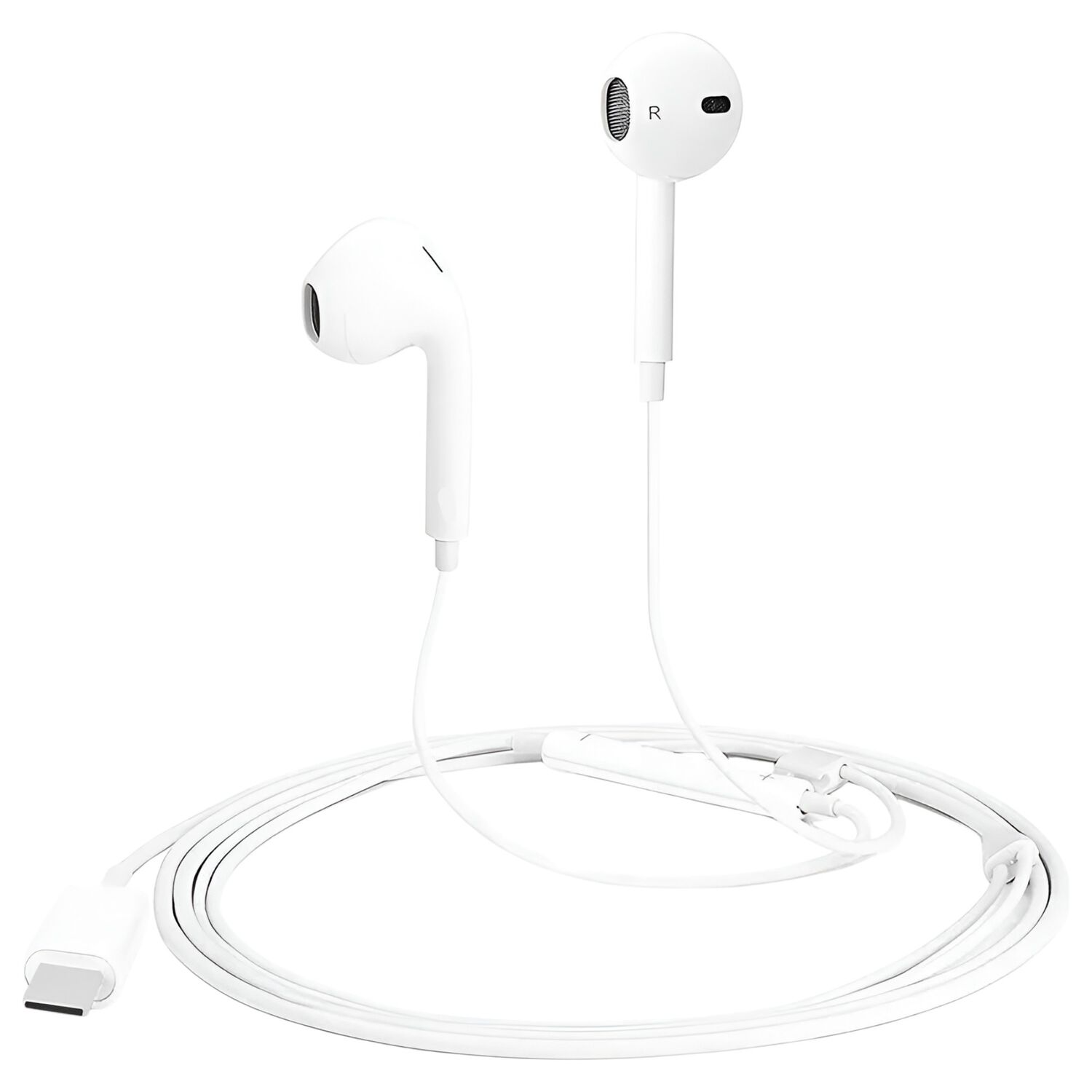 Aud&iacute;fonos Usb-c Hifi Manos Libre Tecmaster White Tm-300516 image number 1.0