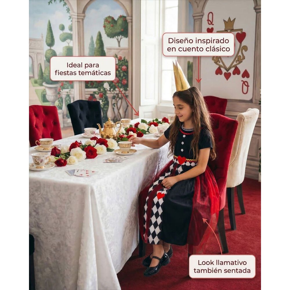 Disfraces Personajes De Cuentos Infantiles Ni&ntilde;as Alicia image number 29.0